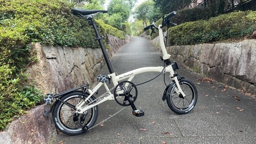 折り畳み自転車世界初ブロンプトン　クーロン14インチ
