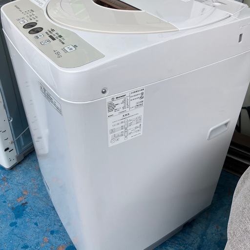 ⭐️SHARP全自動洗濯機⭐️ES-GE45P-C 2014年