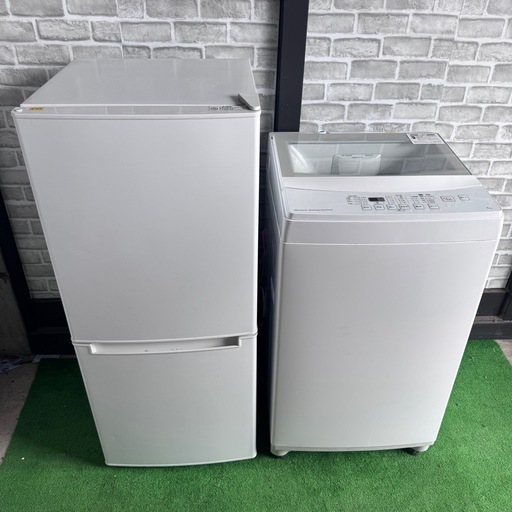 ニトリ冷蔵庫洗濯機セット20年19年 (しら) 大蔵谷の生活家電《洗濯機