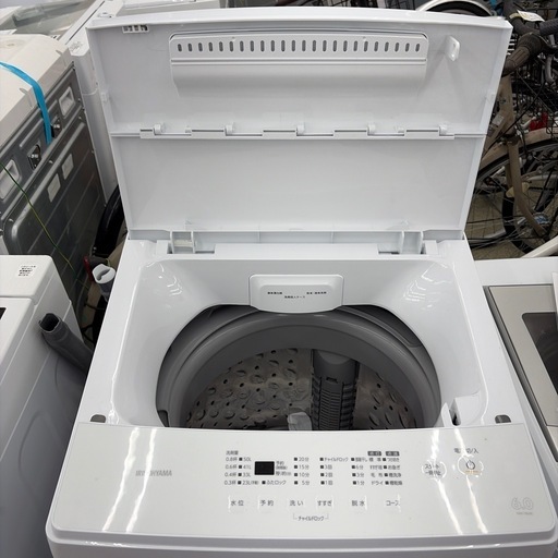 リユースのサカイ東金店 IRISOHYAMA 洗濯機 22年製 6kg TJ20121