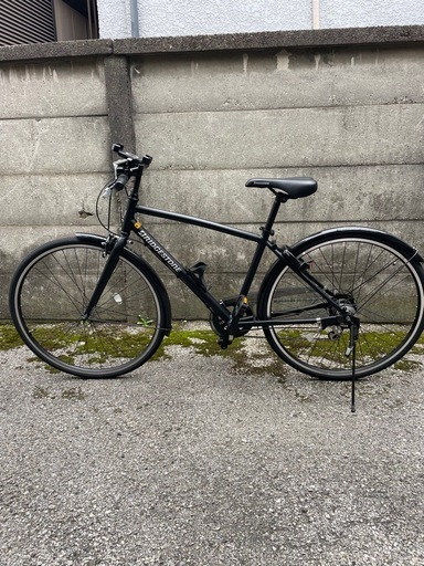 ブリヂストンLB1マットブラック、自転車クロスバイク