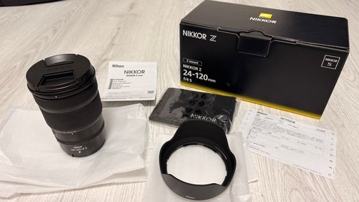 Nikon NIKKOR Z 24-120mm f/4 S レンズ