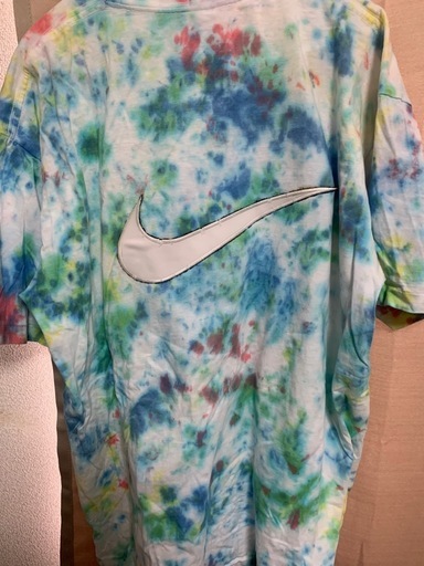 NIKE タイダイ柄 Tシャツ ビッグロゴ 90sレア