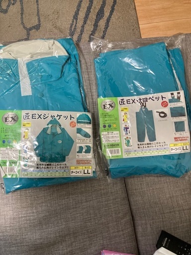 値下げ‼️カジメイク上下カッパ
