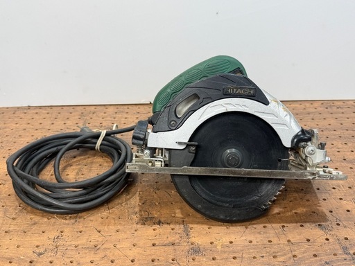 【整備済み】HITACHI 日立工機 深切り造作丸のこ C6UBY 165mm 100V 1150W 最大切込65mm 丸ノコ 動作確