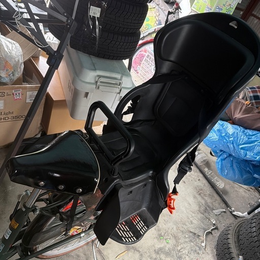 自転車　チャイルドシート付き