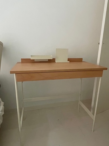 ?18日まで！【美品】JOURNAL STANDARD FURNITURE デスク 引き出し付き ナチュラ