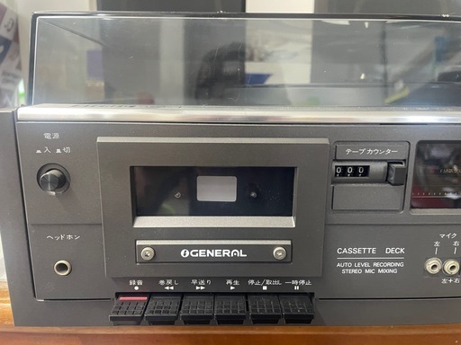 ゼネラル GENERAL MC-305C 昭和レトロ ステレオミュージックセンター