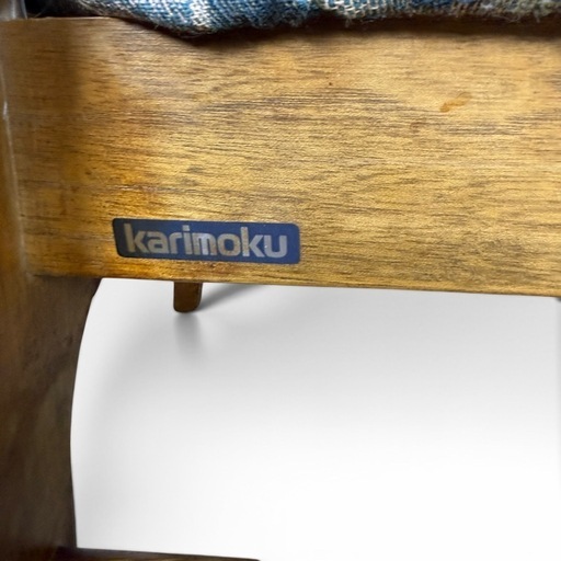 カリモク karimoku ハイバックチェア 椅子 2脚ヴィンテージ レトロ