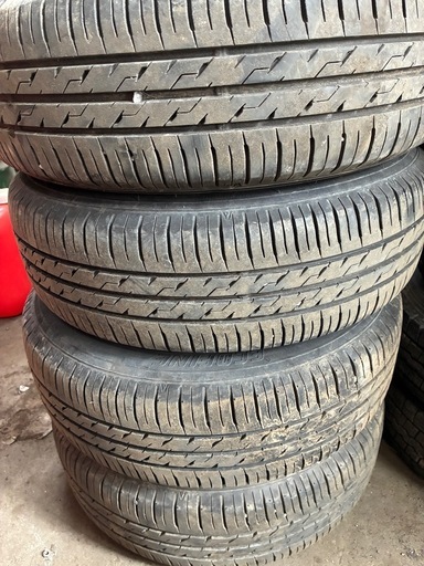 値下げしました！175/65R14    ECOFINE  中古タイヤ　4本　 バリ山