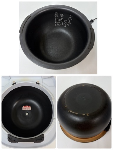 【?買取市場 6ヶ月保証】R422 ☀️ TIGER / タイガー 圧力IH炊飯ジャー 5.5合炊き 20年製 JPC-K10S ⭐ 