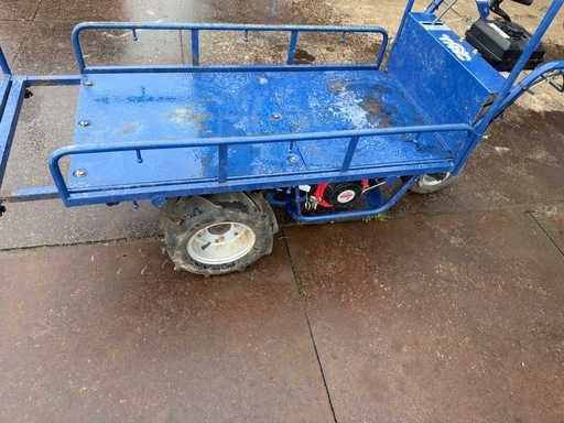 筑水キャニコム EK404 運搬車 250kg 三菱GB130 4.2馬力 実動品 CANYCOM 農業 運搬機 ガソリン動画有り埼玉