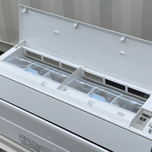 美品！取付け可 ! !◇富士通 14畳用 2023年製 熱交換器加熱除菌 音声お知らせ100V AS-C403N高圧洗浄済み ! 保証