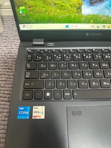 東芝 G83/HV ノートパソコン Windows 11 Pro i5第11世代 16GB SSD256GB Office2024