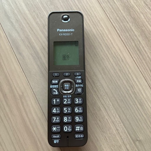 Panasonicコードレス電話機
