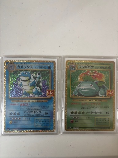 ポケモンカード 25th ANNIVERSARY プロモ カメックス フシギバナ 2枚セット