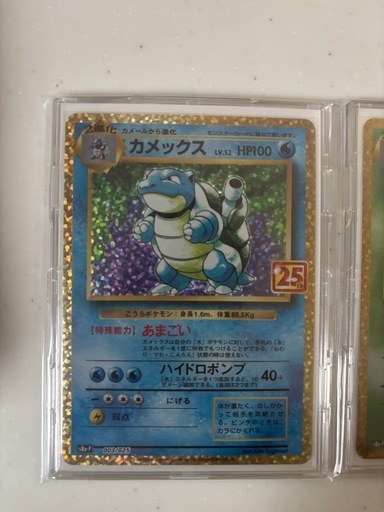 ポケモンカード 25th ANNIVERSARY プロモ カメックス フシギバナ 2枚セット