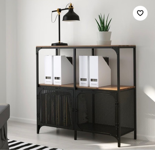 IKEA　FJÄLLBO フィエルボ シェルフユニット, ブラック FJÄLLBO フィエルボ シェルフユニット, ブラック, 100x136 cm - IKEA