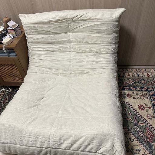 【新品】モダンデコ　ローソファ　1人用