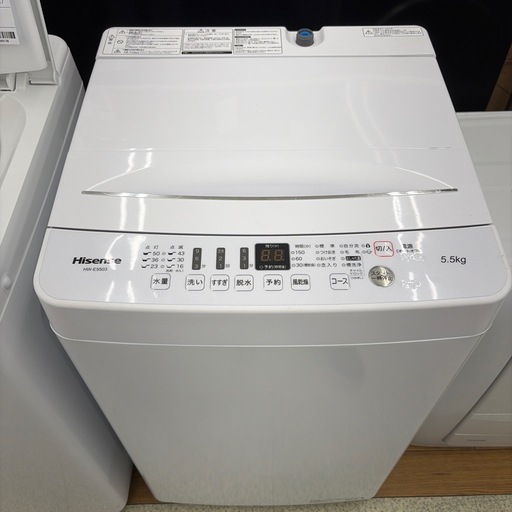 リユースのサカイ東金店 Hisense 洗濯機 20年製 5.5kg TJ20142
