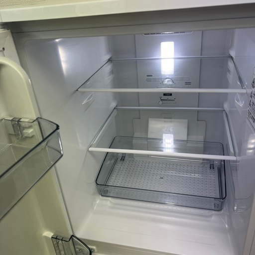 【中古品】SHARP ノンフロン冷凍冷蔵庫 SJ-D15P-W 2025年製 シャープ 