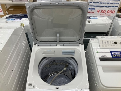【トレファク イオンモール常滑店】縦型洗濯乾燥機 SHARP ES-PX8F-W 2022年製をご紹介！