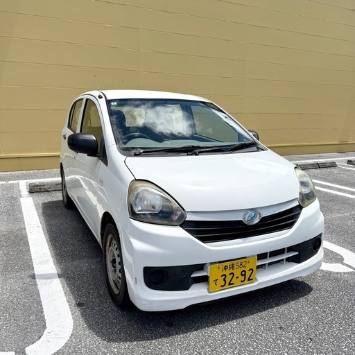 ミライース　2WD　後期　車検8年　9月 車検R8.9.02 ダイハツミライース軽自動車中古車 (R) 宮古島の