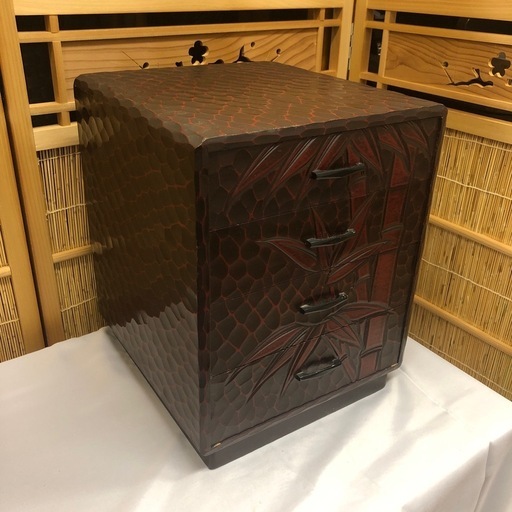 鎌倉彫　和風整理箱