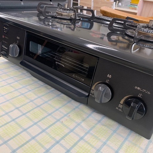 美原店 パロマ LPガステーブル IC-S37K-1L 2020年製 左強火 ガスコンロ 