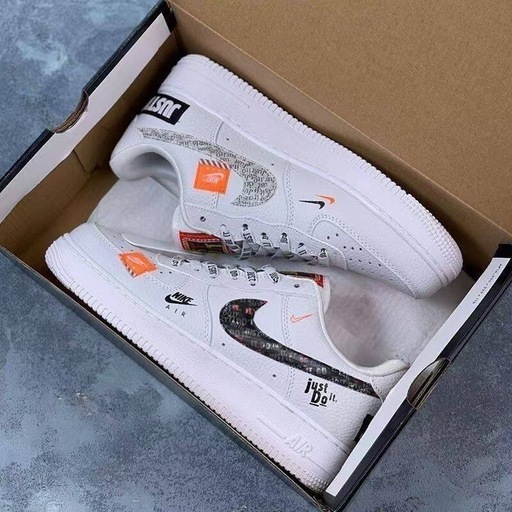 Nike ナイキ エアフォース1 ロー NIKE AIR FORCE 1 07 プレミアム Just Do It ホワイト ナイキ メ