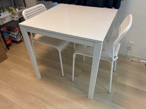 IKEA ダイニングテーブルセットメルトルプアッデ (soithiro09) 尼崎の