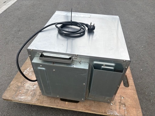 ■①中古品 ホシザキ業務用電子レンジ HMN-18B形 単相200V 2014年 422ｘ476ｘ337ｍｍ 動作問題なし■
