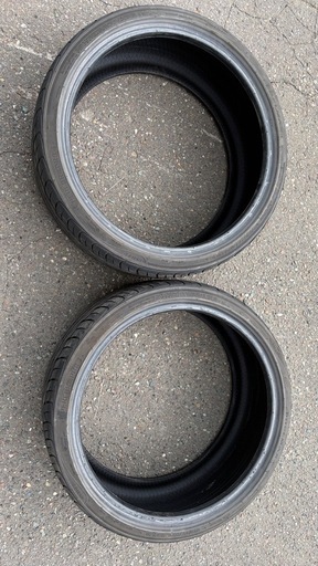 【決まりました！】245/35/20 20 inch 中古タイヤ 2本 セット バリ溝 金、土曜限定お値下げ