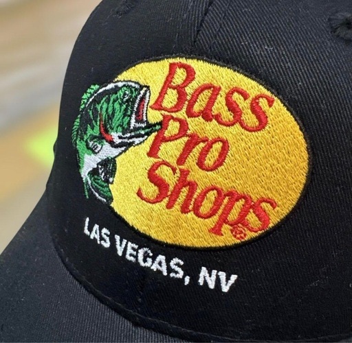 ラスベガス限定・新品】Bass Pro Shops ブラックメッシュキャップ