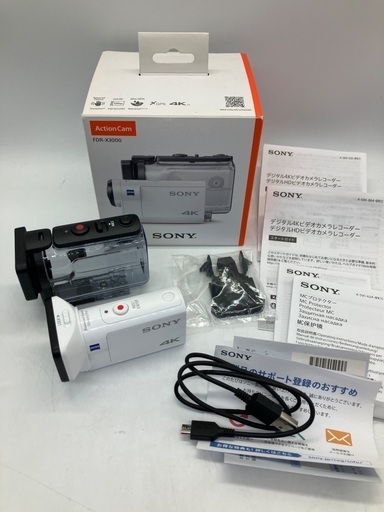 【トレファク足立扇店】4Kｱｸｼｮﾝｶﾒﾗ SONY FDR-X3000 付属品完備 