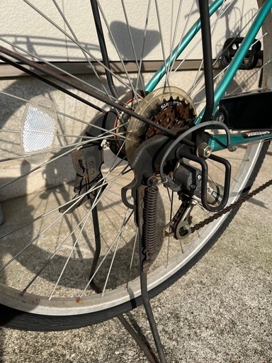 自転車26サイズママチャリ (morisoto) 北巽の自転車の中古あげます