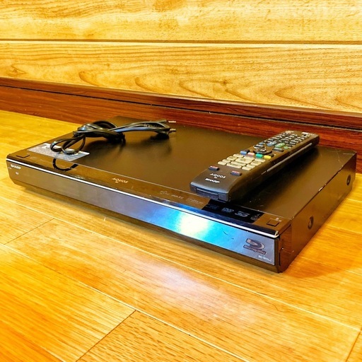 SHARP ブルーレイレコーダー　動作品
