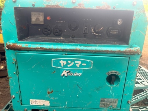ヤンマー 発電機 YSG3500SS 3.5kVA ガソリン発電機 100V 動作確認済み 