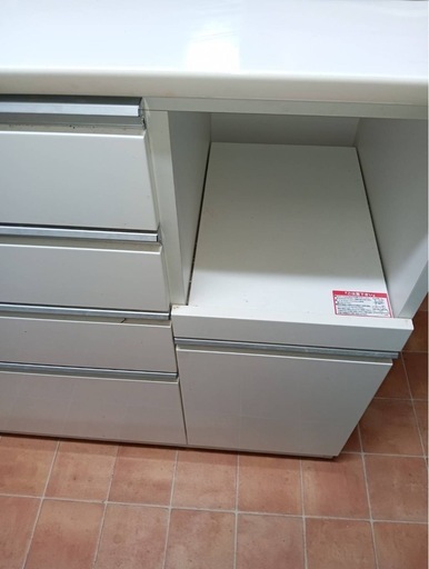 ニトリ　キッチンカウンター　120 セラミック天板 両面カウンター 幅120cm (WH) | ニトリネット【公式 