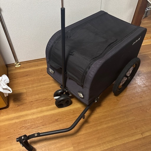 自転車トレーラー　サイクルトレーラー　リヤカー　キャリーカート　ペット運搬　物品運搬　Go Box+（ゴ-ボックスプラス） キャリーワ
