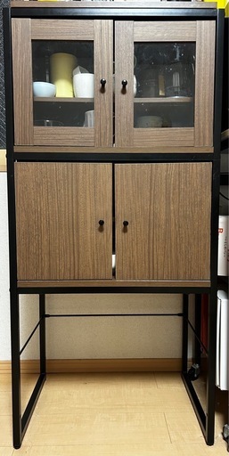 食器棚 (まとめ買いでお値下げ) 山口の収納家具《食器棚、キッチン収納 