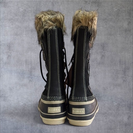 【新品】SOREL ソレル ファー スノーブーツ BLACK 23cm