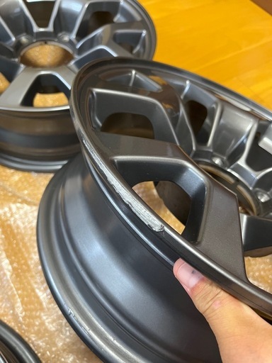 JB74 ジムニーシエラ  純正ホイール5本　※タイヤ1本付き　※バラ売り可能 5本SET 会社宛 送料無料 15×5.5J スズキ ジムニーシエラ 純正 スチール 