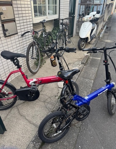 Benelli 電動アシスト自転車　折りたたみ式 上位車種　自転車　ブルーカラー
