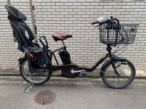子ども乗せ椅子付き電動自転車