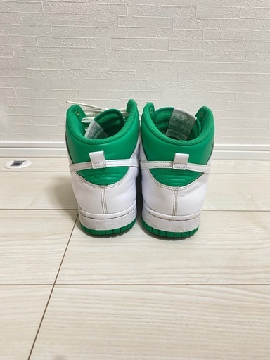 【大幅値下げ】NIKE ナイキ Dunk High Green/White 28.5cm