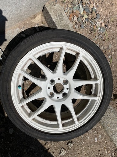 ワークエモーション CRkai 17インチホイール　白