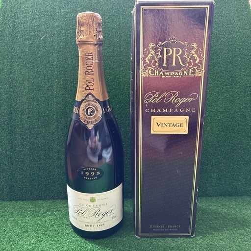 1995年 古酒 バックヴィンテージ 熟成古酒 シャンパン フランス産 ブランド：シャンパーニュ ポール・ロジェ（Champagne 