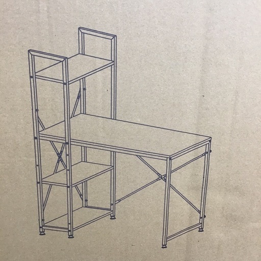 サンコウ　デル　100デスク　BK 未使用品
