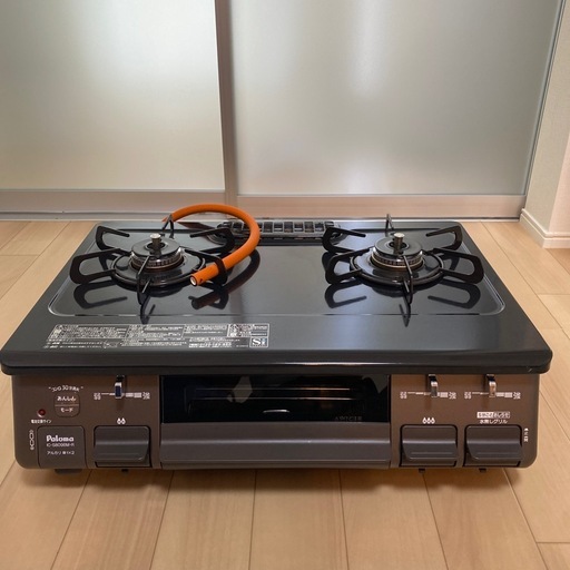 Paloma IC-S809BM-R LPガス 2口ガスコンロ 右強火 (がんす) 廿日市 